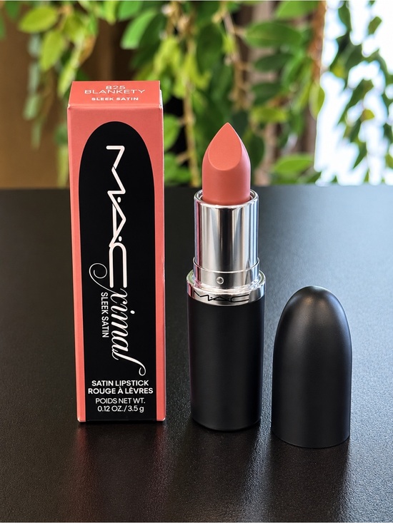 MAC Cosmetics Other - MAC M•A•C ximal Sleek Satin Lipstick - Blankety (Peachy Nude)